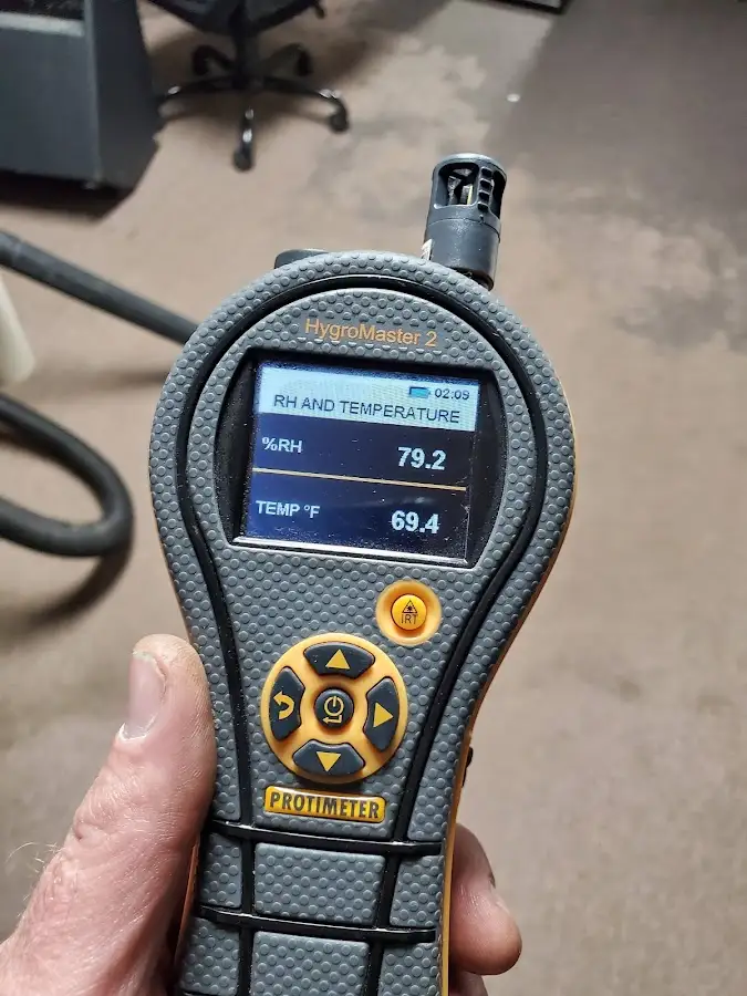 Moisture meter humidity assessment for Fire & Smoke Damage Restoration in Havelock